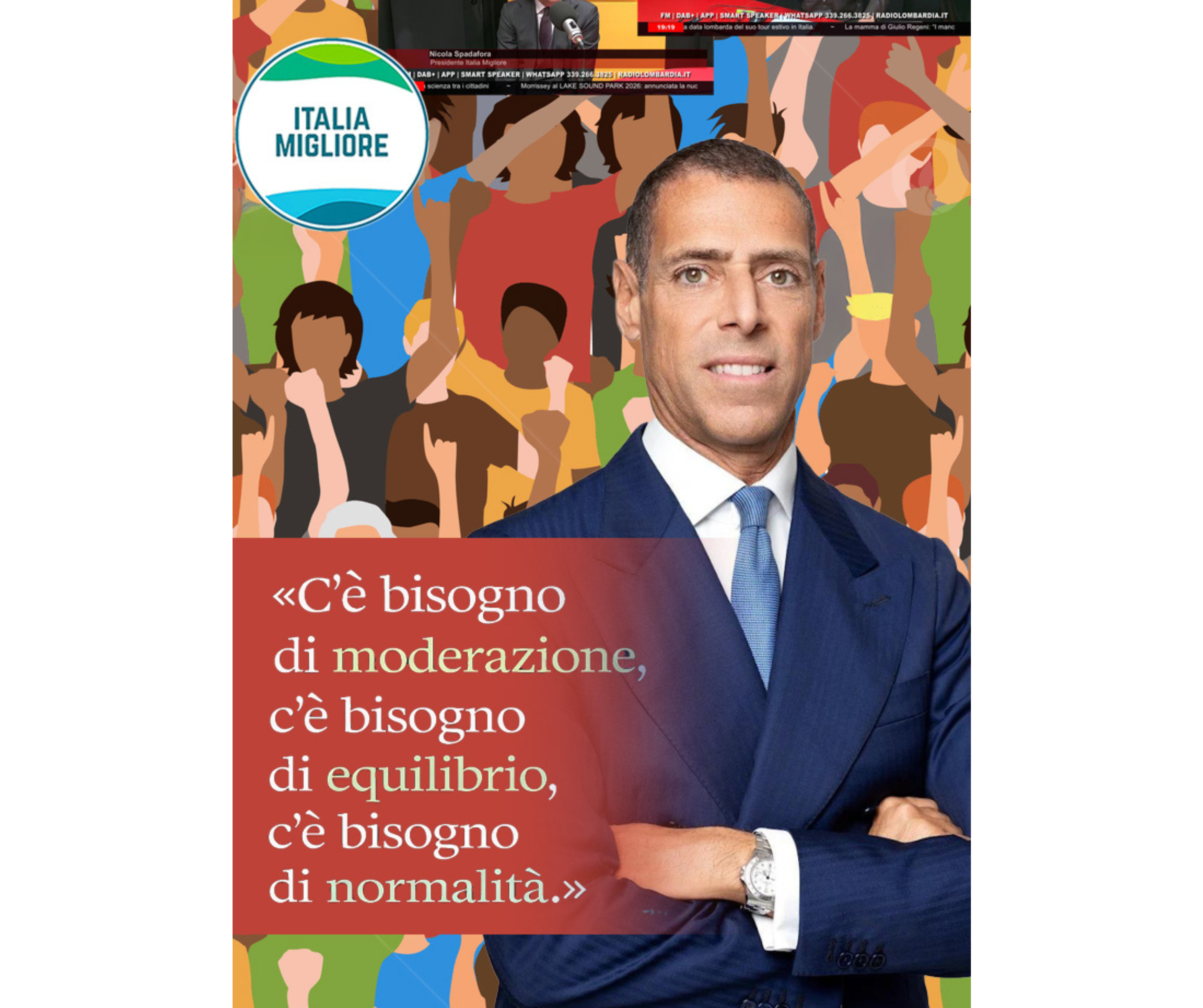 Equilibrio è scegliere il dialogo, non il conflitto