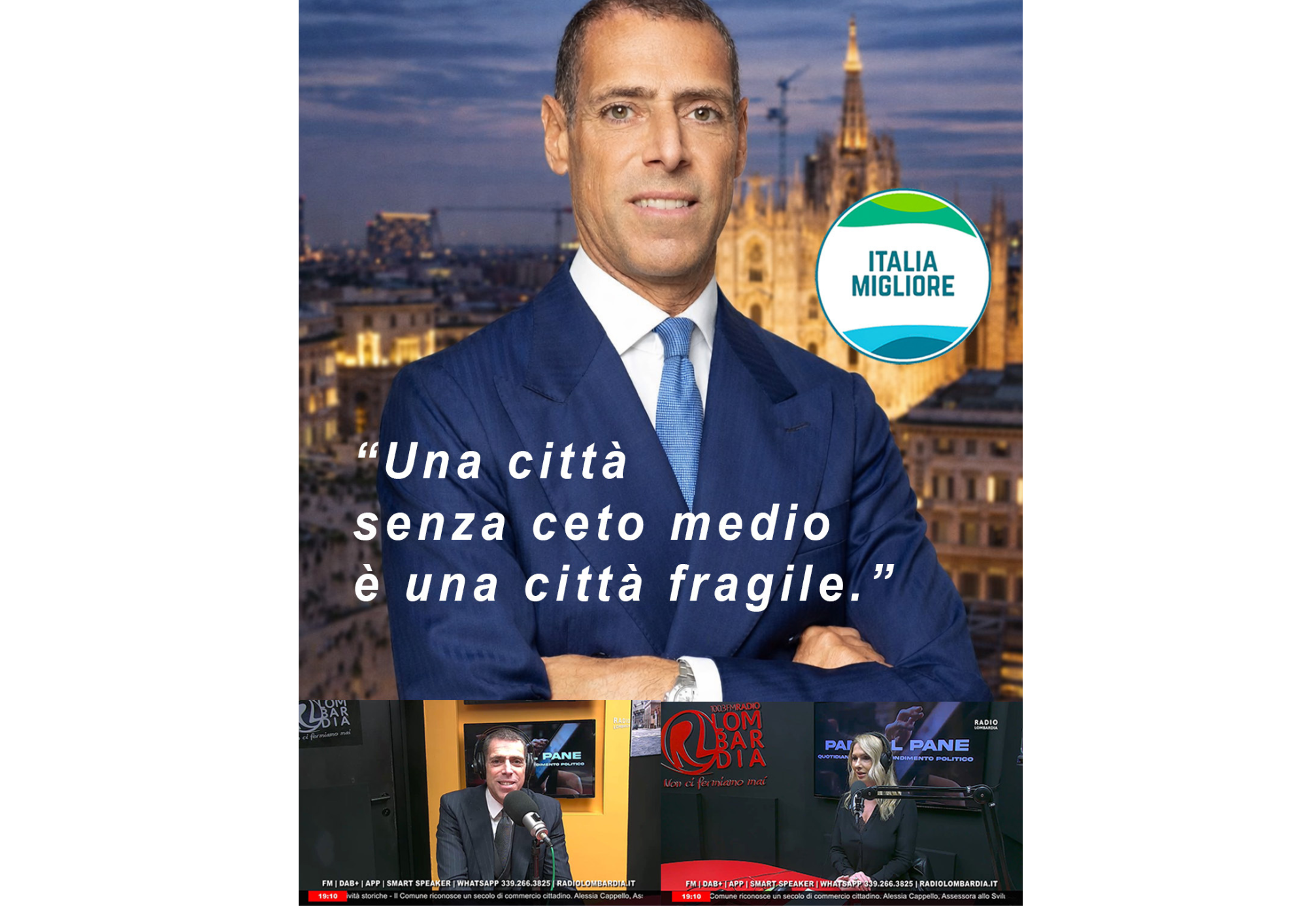 Una città senza ceto medio è una città fragile