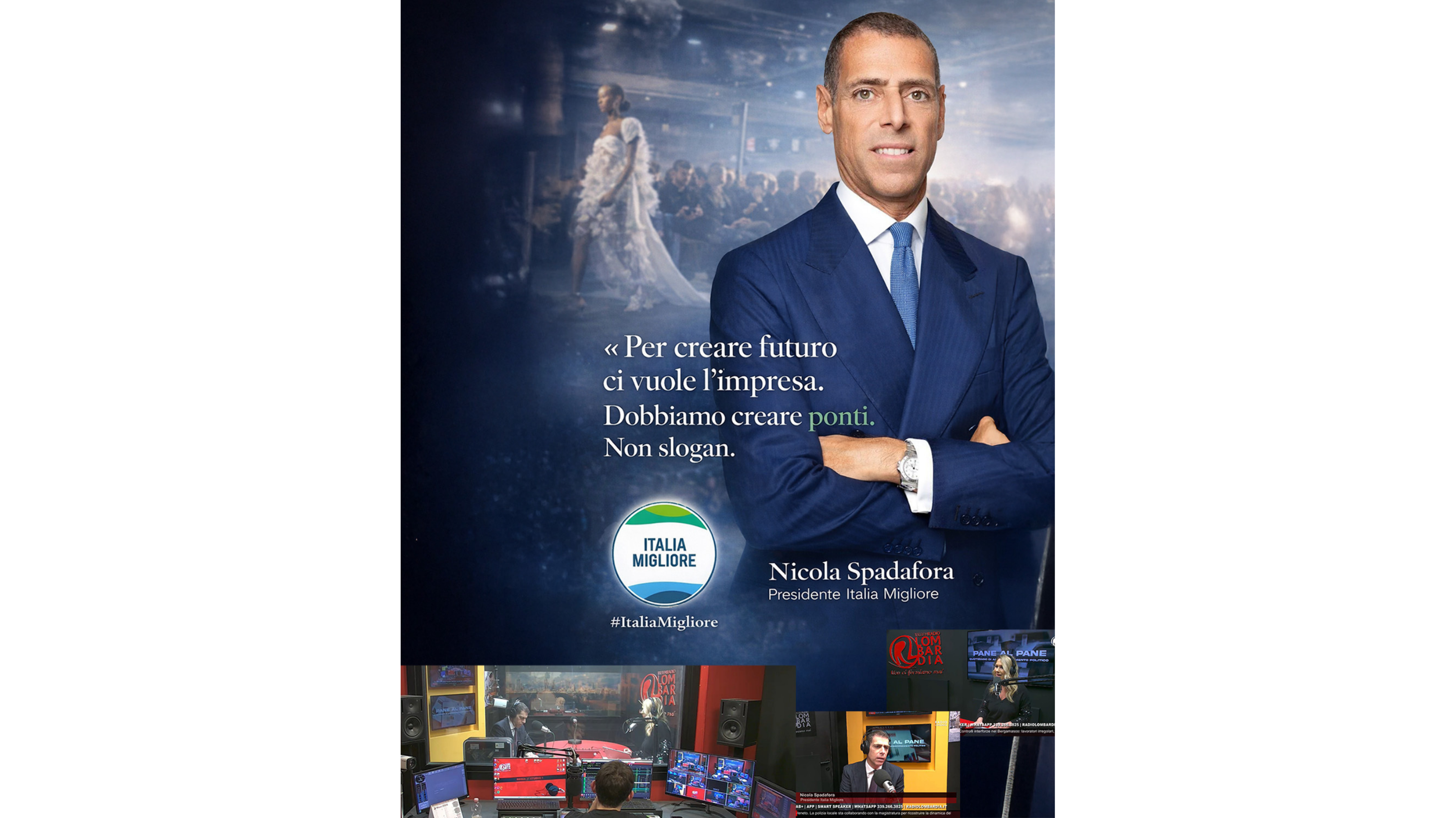 Per creare futuro ci vuole l'impresa. Dobbiamo creare ponti. Non slogan